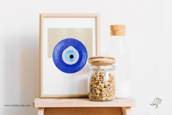 Download Evil Eye Printable Art Abstract Painting - Abstract painting Collection