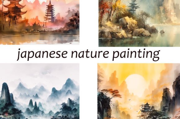 Download Japanese Nature Painting - Paint Collection