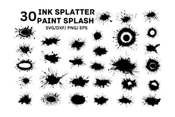 Download Ink Splatter Svg, Paint Splash - Paint Collection
