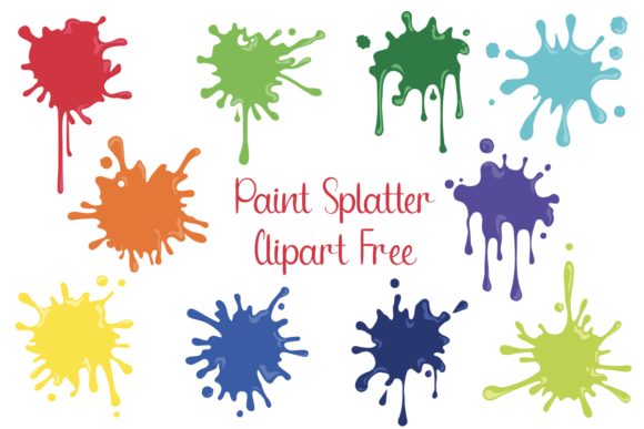 Download Paint Splatter Clipart Free - Paint Collection